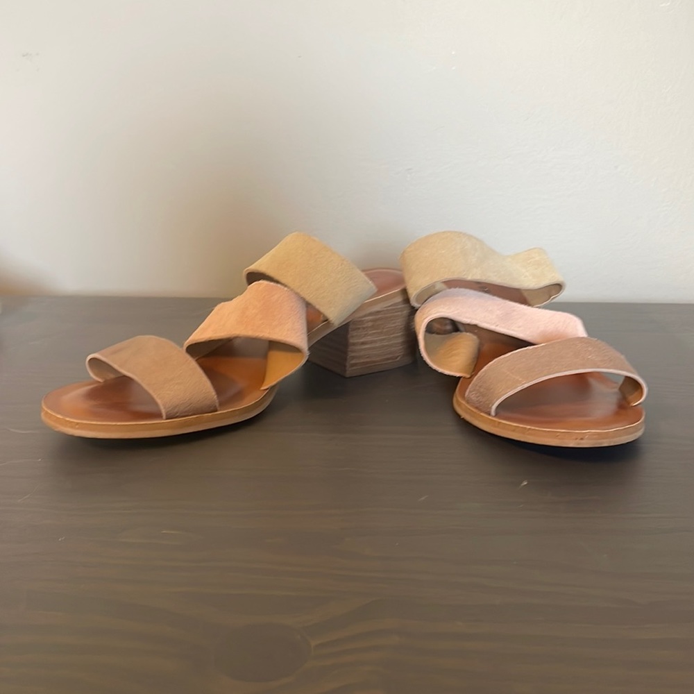 Lucky Brand suede heels